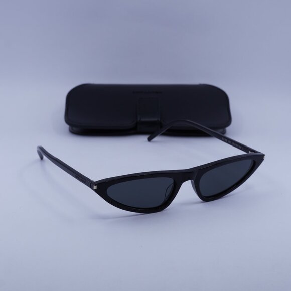 Saint Laurent SL703 001 Cat Eye Sunglasses - Black